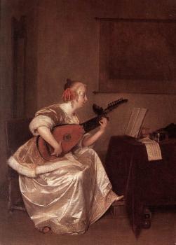 Gerard Ter Borch : The Lute Player